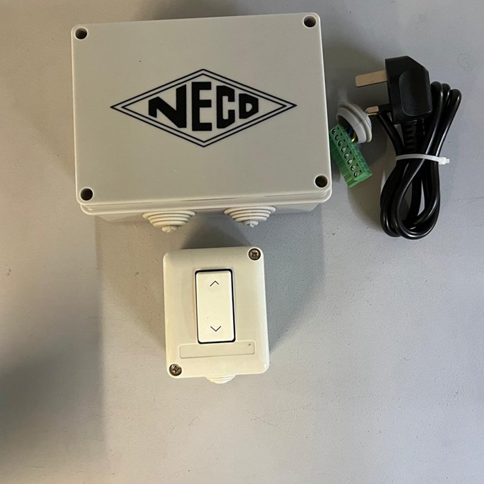 Neco MK1 Remote Control System For Roller Shutters & Garage Doors - Includes 4 Remotes